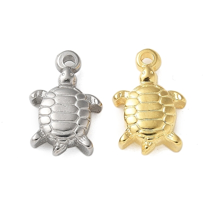 304 подвески из нержавеющей стали, ионное покрытие (ip), прелести морской черепахи