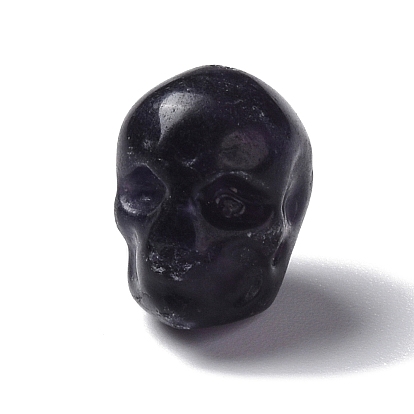 Natural Fluorite Beads, Skull