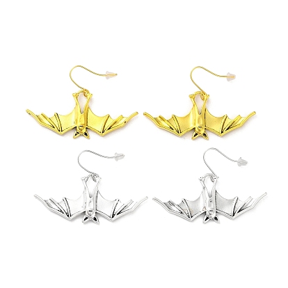 Серьги из сплава на тему Хэллоуина, летучая мышь