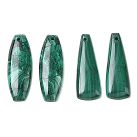 Природного малахита подвески, подходящие геометрические подвески
