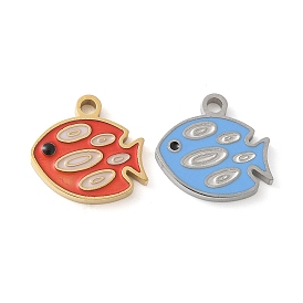 304 из нержавеющей стали шармы эмали, рыбы прелести