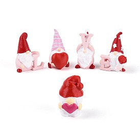 Рождественская миниатюрная имитация смолы, Дед Мороз, для кукольных аксессуаров, притворяющихся опорными украшениями