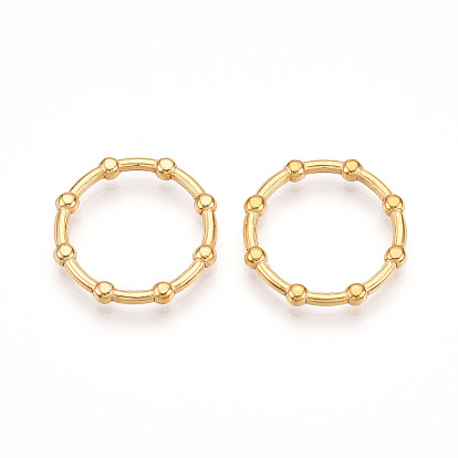 304 нержавеющей стали связывающий кольца, Кольцевая форма, ионное покрытие (ip)