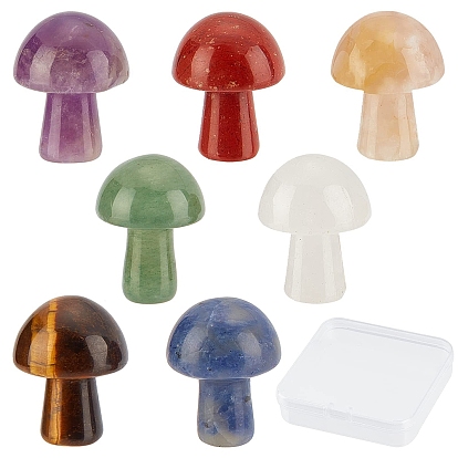 7шт 7 стиль гуаша камень, инструмент для массажа со скребком гуа ша, для спа расслабляющий медитационный массаж, неокрашенными, грибовидный