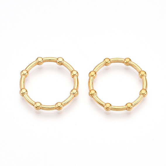 304 нержавеющей стали связывающий кольца, Кольцевая форма, ионное покрытие (ip)