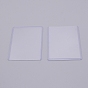 Plastic Card Protector, ID Card Name Cards Holder, Rectangle