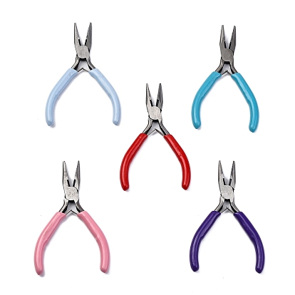 Набор ювелирных плоскогубцев, 45 # плоскогубцы из углеродистой стали, для изготовления ювелирных изделий