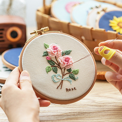 Make Flower Embroidery Kit