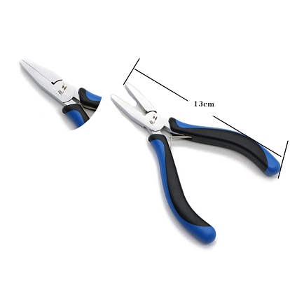 High-Carbon Steel Jewelry Pliers, Flat Nose Plier