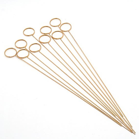 Iron Floral Picks, Card Holders, for Weddings, Birthday Parties, Events, Decorations, Ring