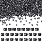 1300Pcs Opaque Horizontal Hole Acrylic Beads, Mixed Letters, Cube