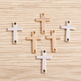 40Pcs Alloy Connector Charms, Religion Cross Links