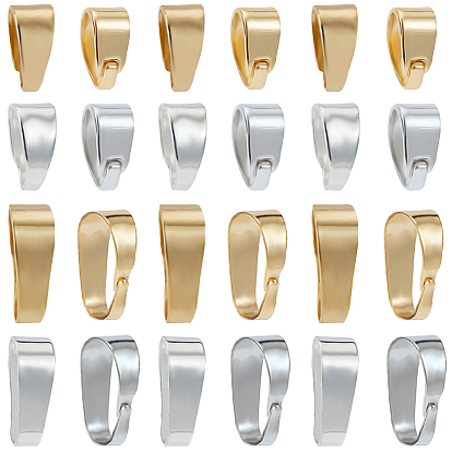 80шт 4 стиль латунные защелки на дужках, без кадмия и без свинца