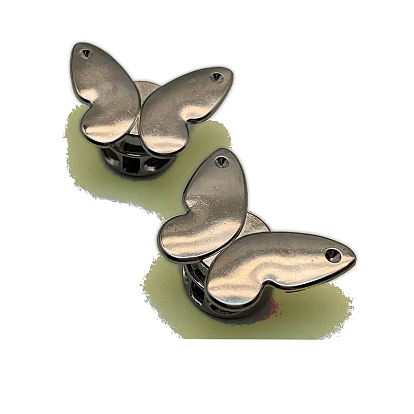 Регулируемая металлическая пряжка в виде бабочки для фурнитуры для сумок