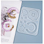 Geometric Pendant & Links Silicone Molds, Resin Casting Molds, For DIY UV Resin, Epoxy Resin Earring Jewelry Making
