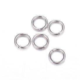 304 inox Anneaux ouverte, ronde