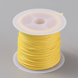 10m вощеные полиэфирные шнуры, круглые