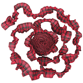 Льняная лента, для изготовления рукоделия, подарочная упаковка декор