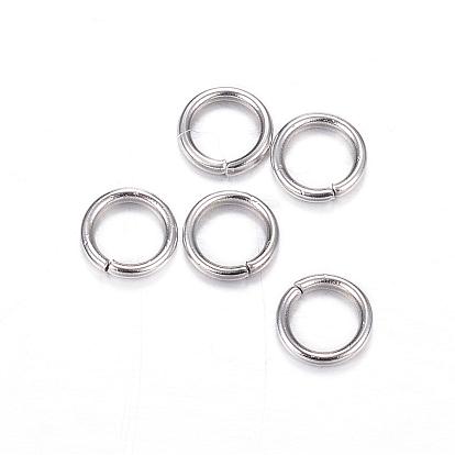 304 inox Anneaux ouverte, ronde
