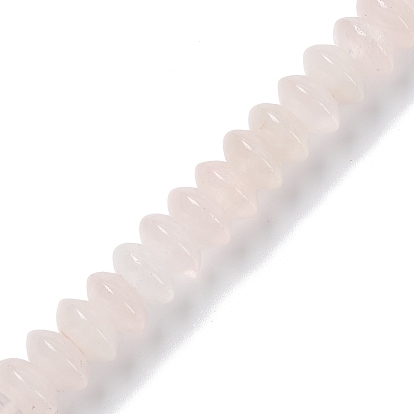 Naturel a augmenté perles de quartz brins, disque