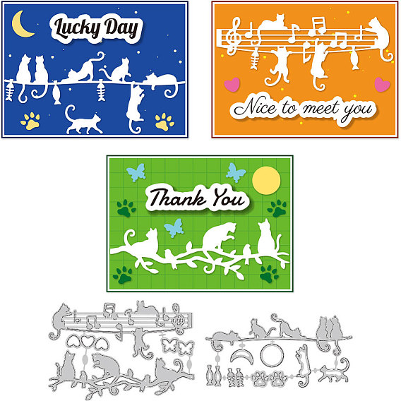 Углеродистая сталь разрезает трафареты, Шаблон для изготовления бумажных карточек с декоративным тиснением для скрапбукинга своими руками, художественный промысел