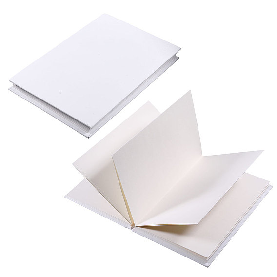 Блокнот из крафт-бумаги, пустой раздвижной блокнот-гармошка и фотоальбом своими руками, прямоугольные