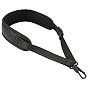 Velvet & PU Leather & Alloy Adjustable Saxophone Neck Strap, with Iron Findings