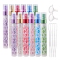 Frosted Glass Spray Bottles Sets, Perfume Bottles, with Plastic Transfer Pipettes & Funnel Hopper