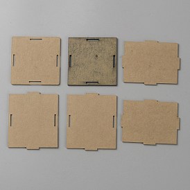 Прозрачные акриловые игрушки, фигурки, коробки для дисплея, пылезащитный кейс для минифигурок, кубоид