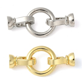 Латунь раз по сравнению с застежками, без свинца и без кадмия, долговечный, стойки покрытие, плоско-круглые