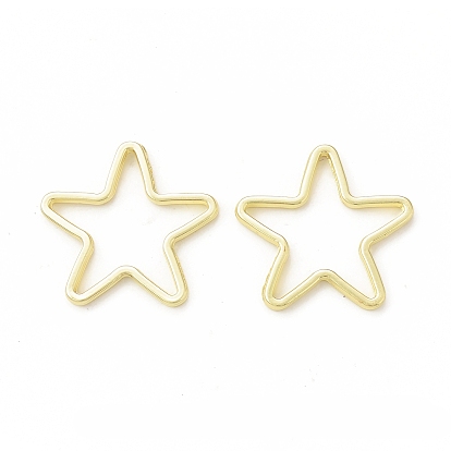 Anillos de unión de aleación de revestimiento de cremallera, sin cadmio y níque y plomo, estrella