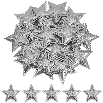 20шт. железные звездные украшения, для рождественской вечеринки украшения дома