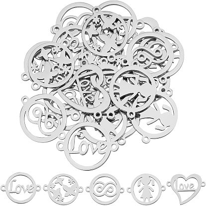 6Pcs 304 Stainless Steel Links Connectors