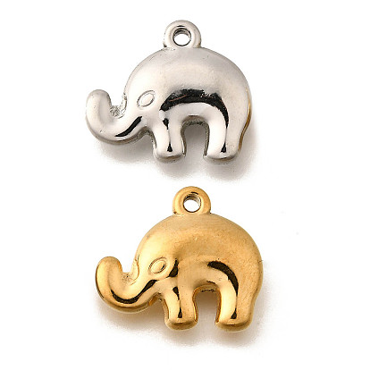 304 подвески из нержавеющей стали, ионное покрытие (ip), очарование слона