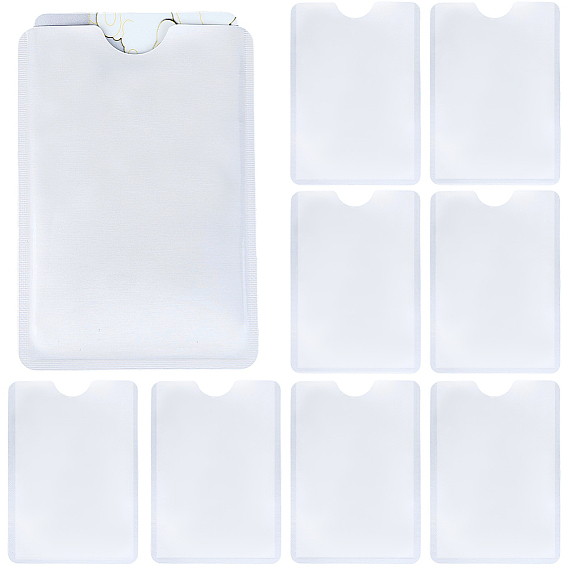 Держатель для удостоверения личности из алюминия и пластика, держатель банковской карты, прямоугольные