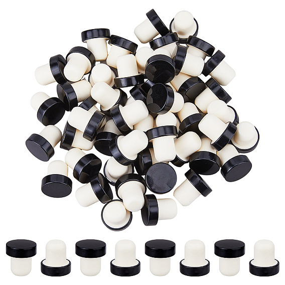 Пробки для бутылок из дерева, с алюминиевой крышкой, для винной бутылки