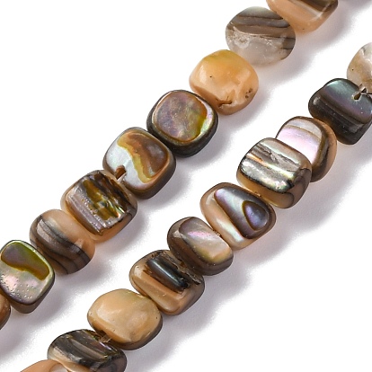 Природные пауа стеклянные бусы нити, самородки