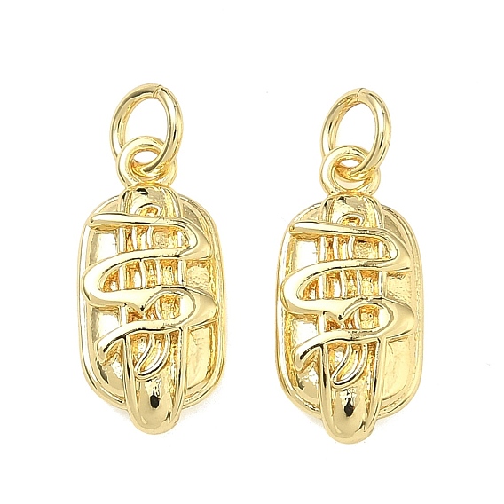 Латунные подвески, овальные амулеты, долговечный, стойки покрытие, без свинца и без кадмия