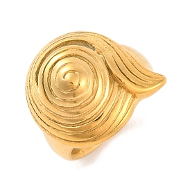 Ионное покрытие (IP) 304 кольца из нержавеющей стали на круглый палец для женщин