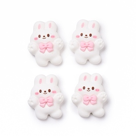 Opaque Resin Cabochons, Rabbit