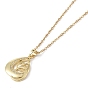 201 acier inoxydable colliers de chaînes du câble, Collier avec pendentif, larme