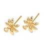 Латунные серьги, долговечный, без никеля , цветок