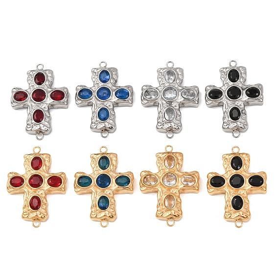 304 подвески-коннекторы из нержавеющей стали с паве из кубического циркония, перекрестные ссылки