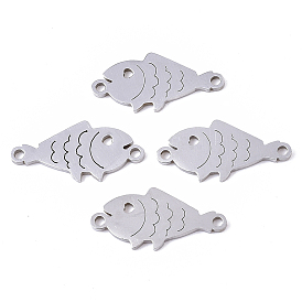 201 соединительные звенья нержавеющие, лазерная резка, рыба