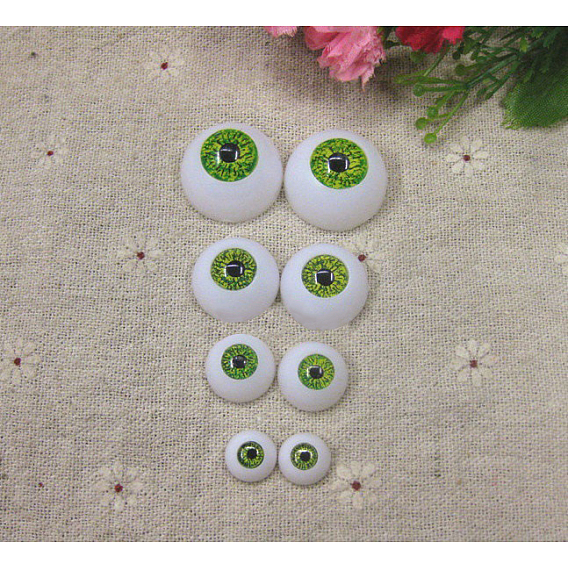 Craft Plastic Doll Eyeballs, Stuffed Doll Eyes, Half Round