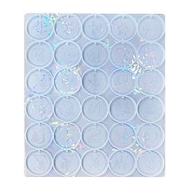 DIY силиконовые формы кулон, формы для литья смолы, плоско-круглые