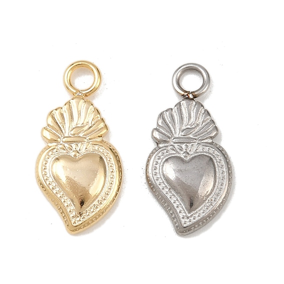 304 подвески из нержавеющей стали, шарма сердца