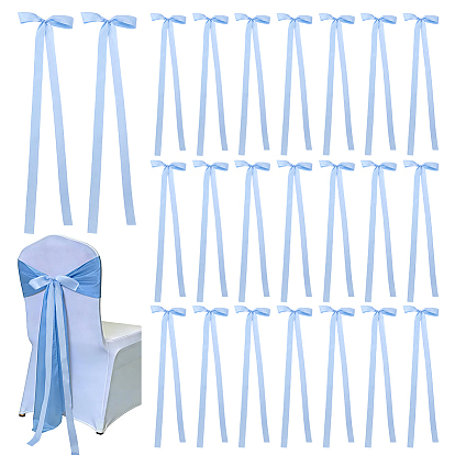 24Pcs Polyester Garment Accessories, Bowknot