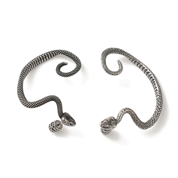 316 хирургические серьги-манжеты из нержавеющей стали., змея
