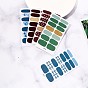 Full Cover Nail Art Stickers, Nail Decals Self-adhesive, for Women Girls Manicure Nail Art Decoration